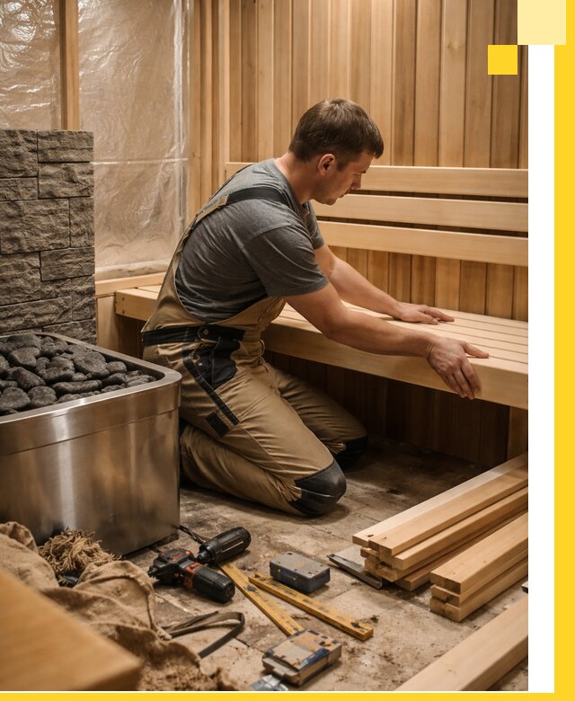 Сауны для дома под ключ с проектированием и монтажом в Канске