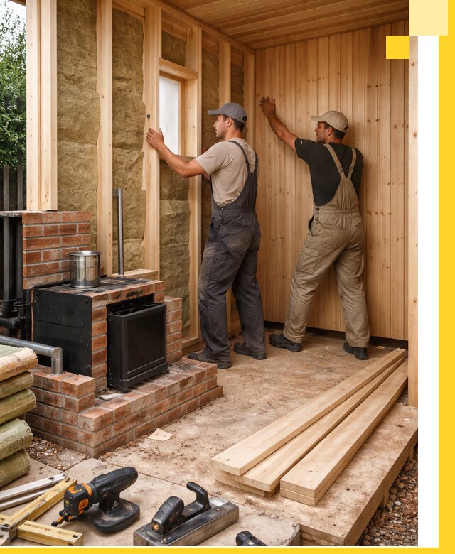 Строительство и установка дачных саун под ключ в Канске