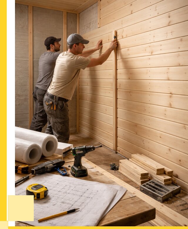 Обшивка бани вагонкой в Канске от 1311 р., ЭриданКнс