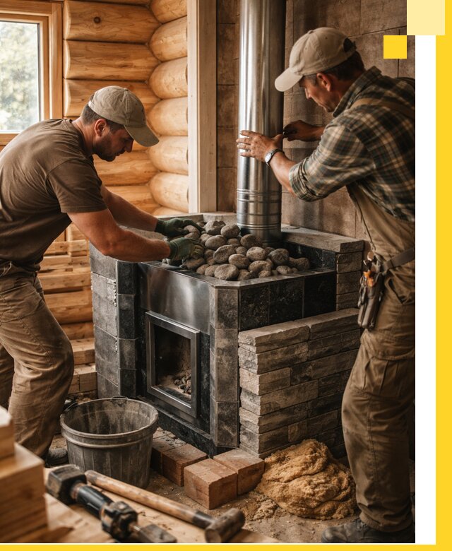 Строительство и отделка русских бань под ключ в Канске