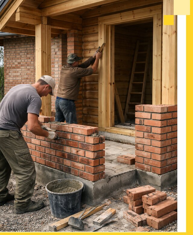 Строительство кирпичных бань под ключ в Канске с гарантией качества