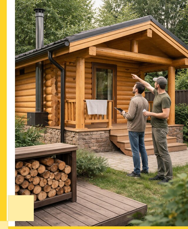 Бани для дачи под ключ в Канске от 273225 р. | ЭриданКнс