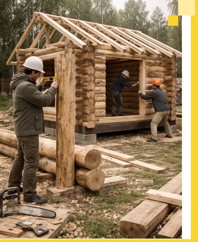 Строительство бань для дачи под ключ в Канске с доставкой и монтажом