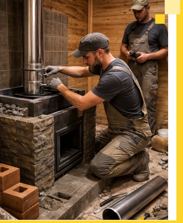 Изготовление и установка банных печей под ключ в Канске