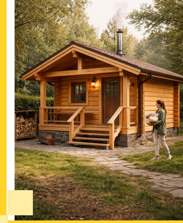 Купить баню под ключ в Канске от 710385 р. | ЭриданКнс