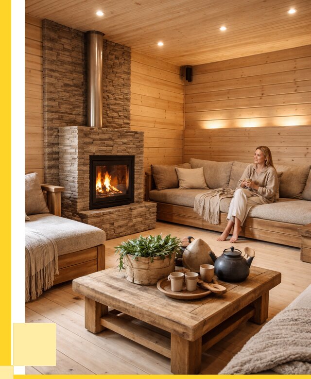 Проект бани с комнатой отдыха в Канске от 38252 р. | ЭриданКнс