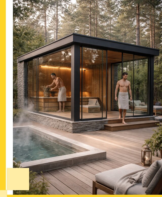 Стеклянные бани и двери в Канске от 491805 р. | ЭриданКнс