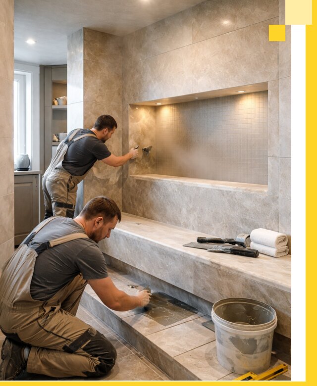 Профессиональное строительство хамама в квартире в Канске