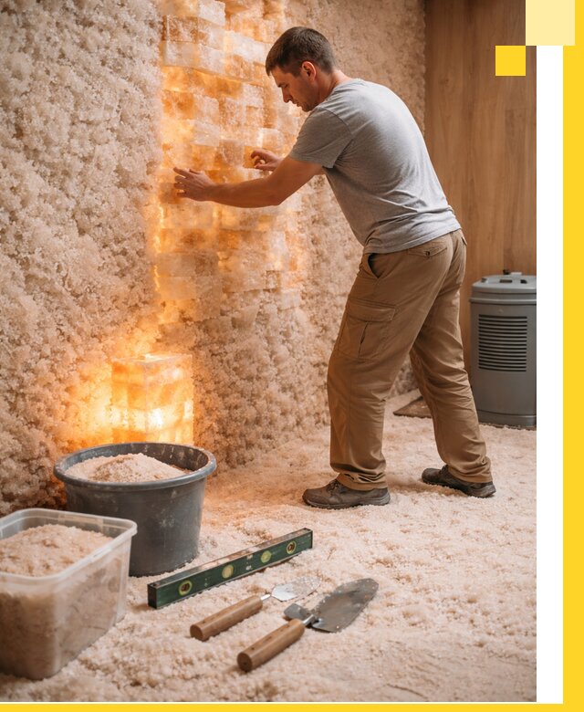 Проектирование и монтаж соляных комнат в Канске под ключ