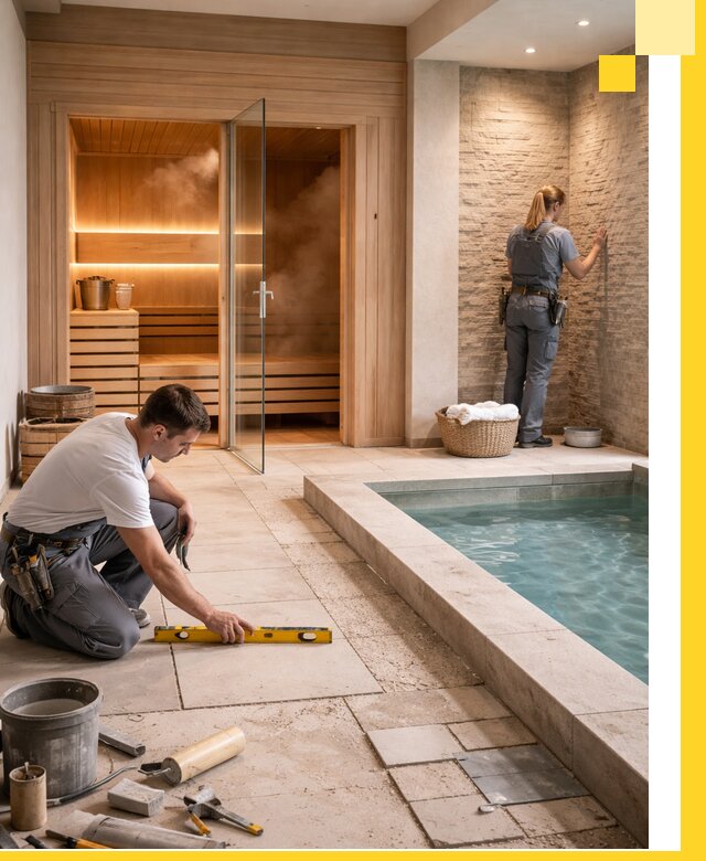 Комплексный дизайн и отделка интерьеров SPA под ключ в Канске